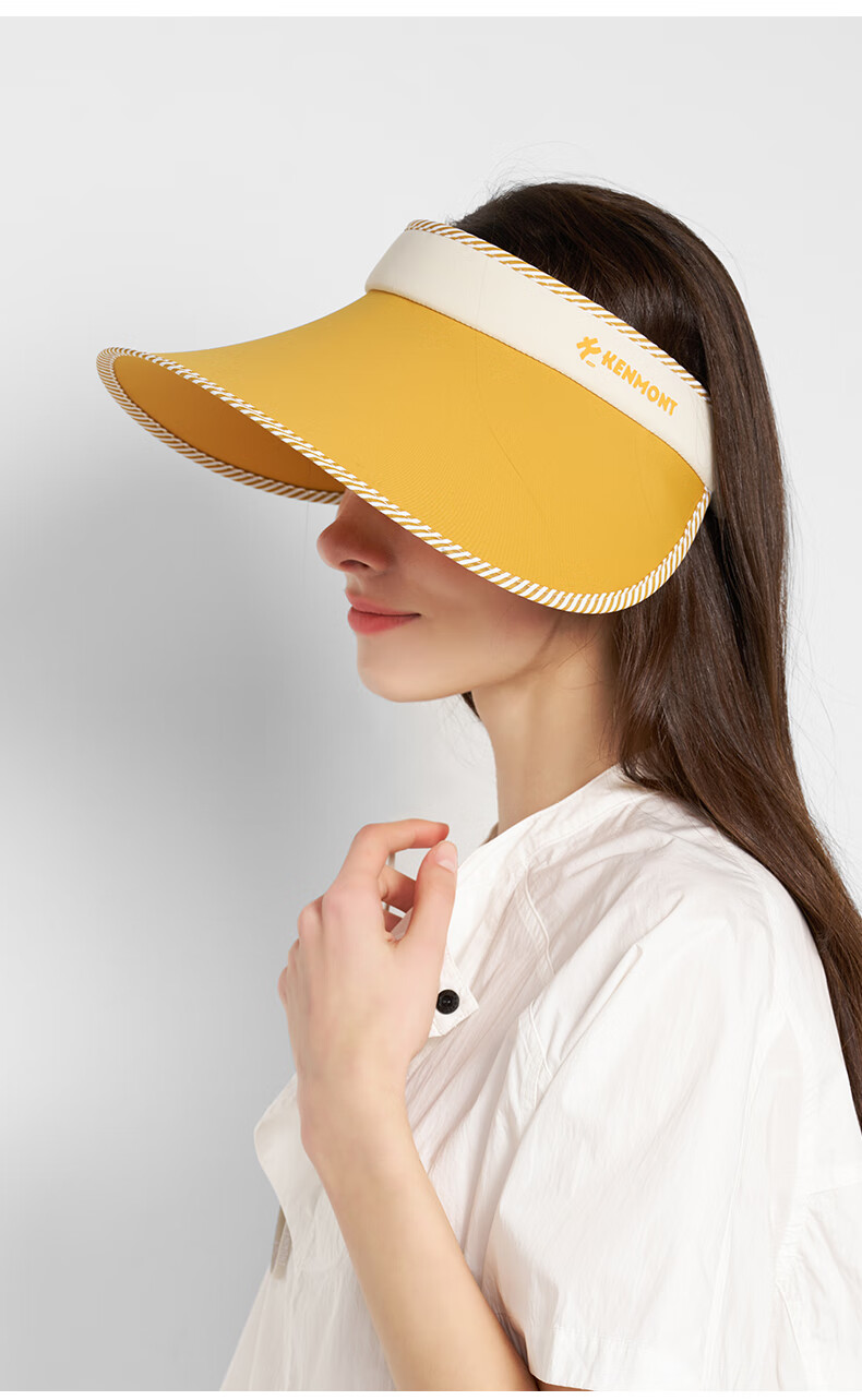 Kenmont Lightweight UV Protection Sun Hat, Summer Women's Wide Brim Face-Covering Visor Hat, Foldable Outdoor Sun Hat 6153 5