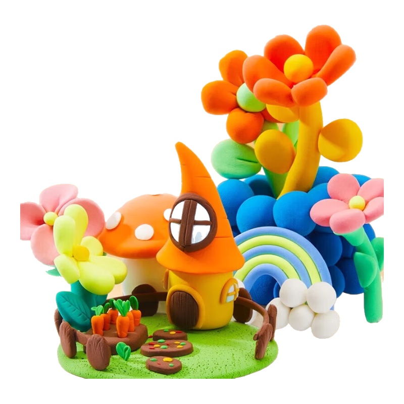 Xubeile Temperature-Sensitive 24-Color Ultra-Light Clay, Play Dough, Children's Toy, DIY Handmade Space Mud, Sand Clay Gift