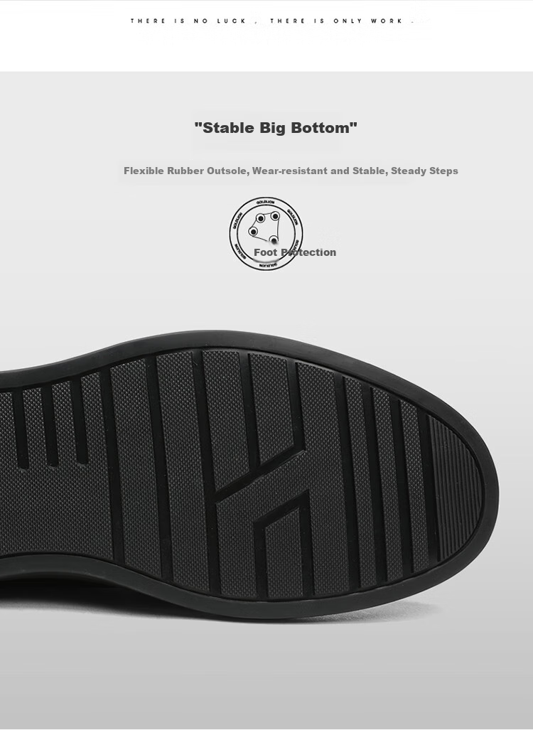 Goldlion Men's Shoes, Stylish Leather Business Shoes, Comfortable Lace-Up Casual Leather Shoes, 50823026501A-Black, Size 43 4