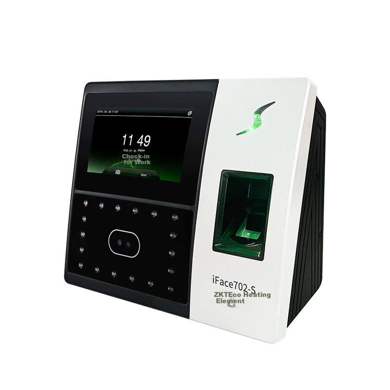 ZKTECO/ZKTECO Technology IFace702-S+BS Module, Facial Recognition And Fingerprint Hybrid Identification Attendance Machine, High-Speed Check-In Device