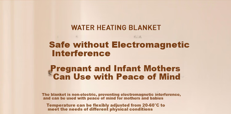 CHIGO [Separate Water And Electricity, Dehumidify And Mite-Proof] Double Graphene Water Heating Kang Electric Blanket Mattress Pad, 1.5x1.8 Meters 18