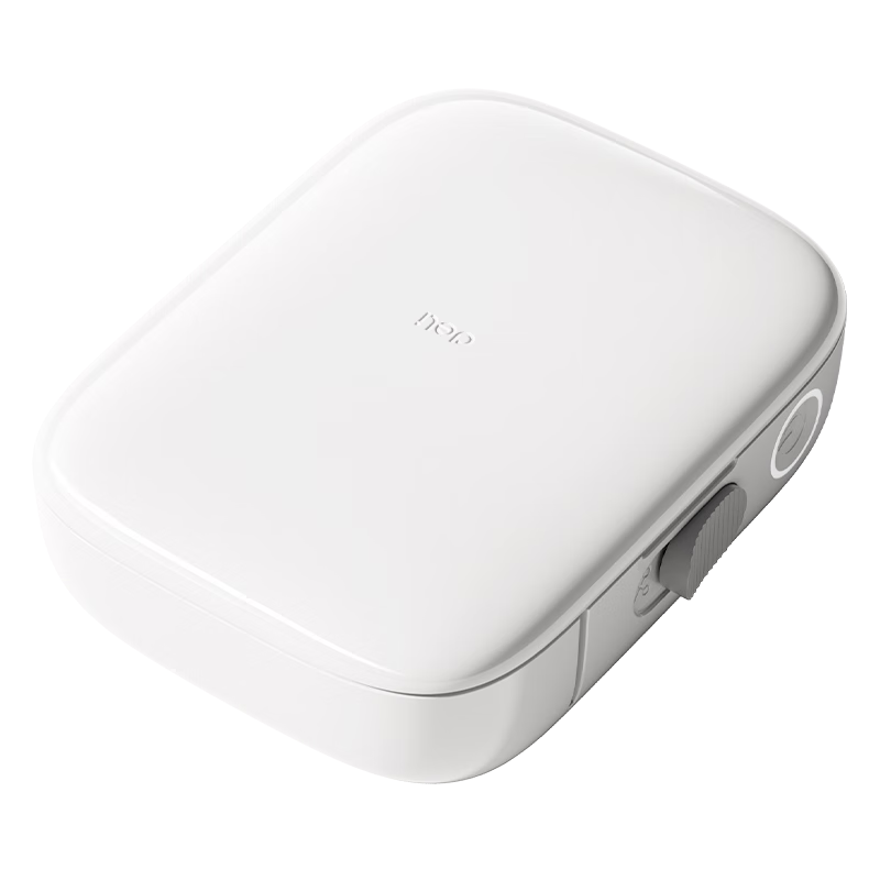 Deli Q13Pro White Value Package, Home Portable Thermal Label Notebook Name Tag Storage Label Price Tag Food Label Printer, Mobile Bluetooth Connectio