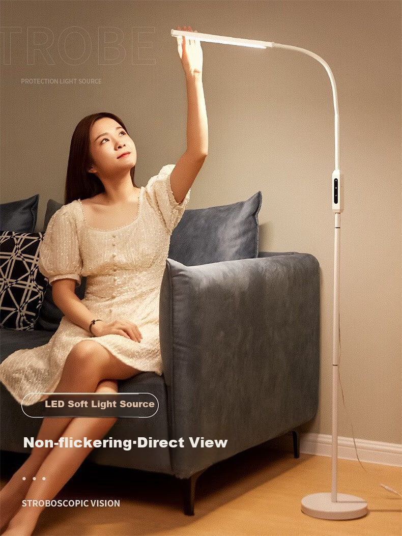 ONEFIRE Floor Lamp, Living Room Floor Lamp, Study Eye-Protection Lamp, Bedroom Bedside Lamp, Piano Lamp, Standing Reading Lamp, Study Room Lamp 4