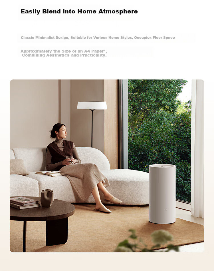 Mijia Xiaomi Dehumidifier Max Full Inverter Dehumidifier Air Purifier All-in-One Home Villa Basement Clothes Drying Dehumidifier VD60J-VA5A 17