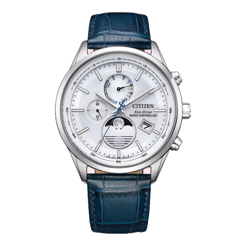 CITIZEN Watch for Men, Japanese And Korean Style, Skyhawk Series, Eco-Drive, Radio-Controlled Steel Band, Gift for Boyfriend, BY1030-09A