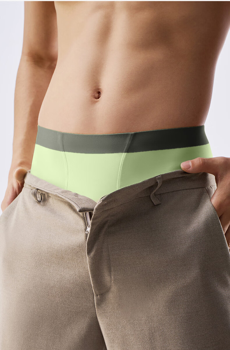 YOUKESHU [N°8 Ice Silk] Men's Underwear, Cool Ice Silk Seamless Boxer Briefs, Four-Corner Shorts, [Special Clearance Sale] 13