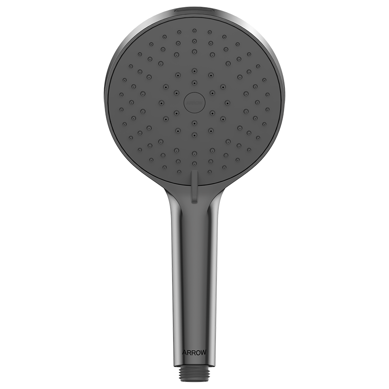 ARROW Shower Head, Gray, Multi-Functional, High-Pressure, Handheld, for Home Use, Shower Spray Head with Back Sprays