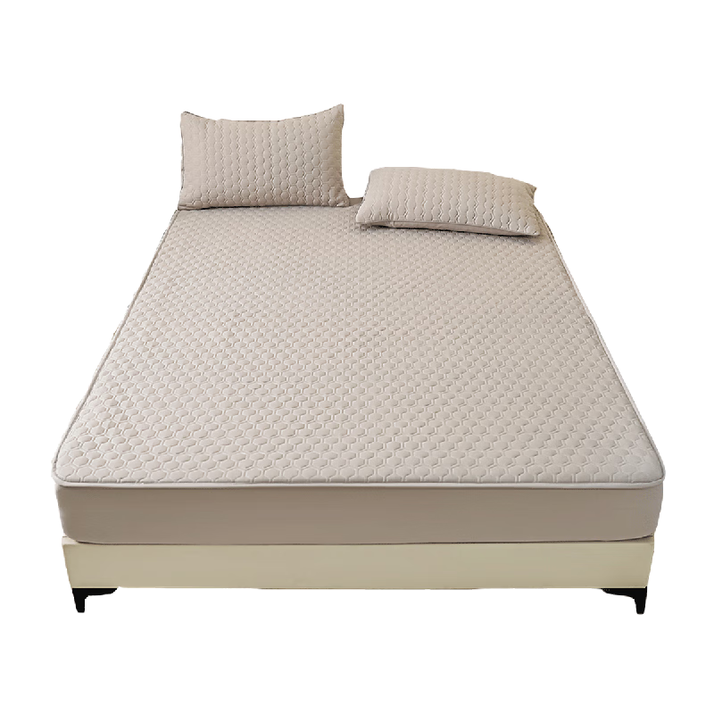 MINISO Fitted Sheet, Dirt-Proof, Waterproof Mattress Cover, 1.5x2 Meter Bed Cover, Full Coverage Mattress Protector, Bed Cover