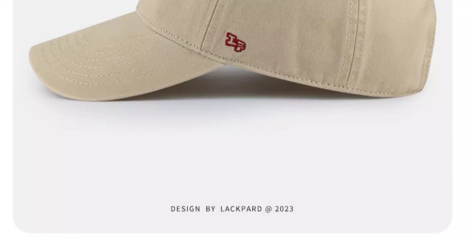 LACKPARD 2026 Spring Summer New Baseball Cap High-Weave Combed Cotton Soft Portable Foldable Versatile Pink 13