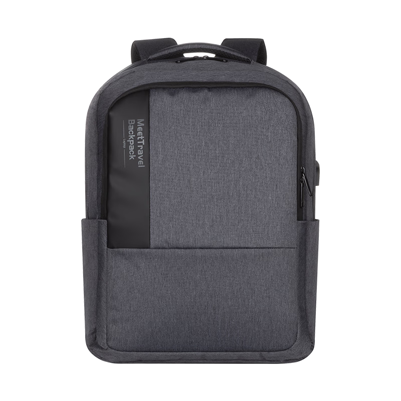 WOMT Large Capacity Backpack Laptop Bag, 15.6/16 Inch, Men's Business Water-Resistant Backpack, Schoolbag