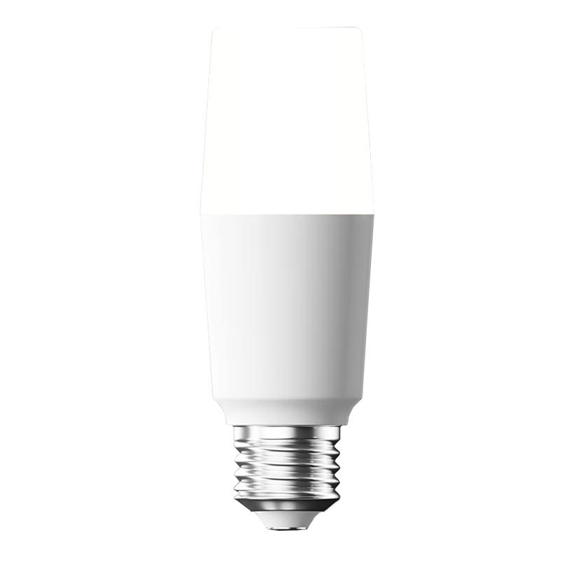 Jinggong LED Pillar Bulb E27 Large Screw Energy-Saving High-Brightness Light Source High Power Commercial Factory Bulb 10W White Light
