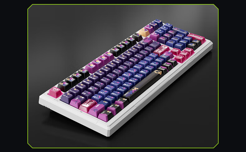 Ikbc Wireless Mechanical Keyboard with Wired Bluetooth Triple-Mode RGB Customizable Gaming High-End Aesthetic Office Computer Keyboard Sold by JD Gasket 5-Layer Padded 14