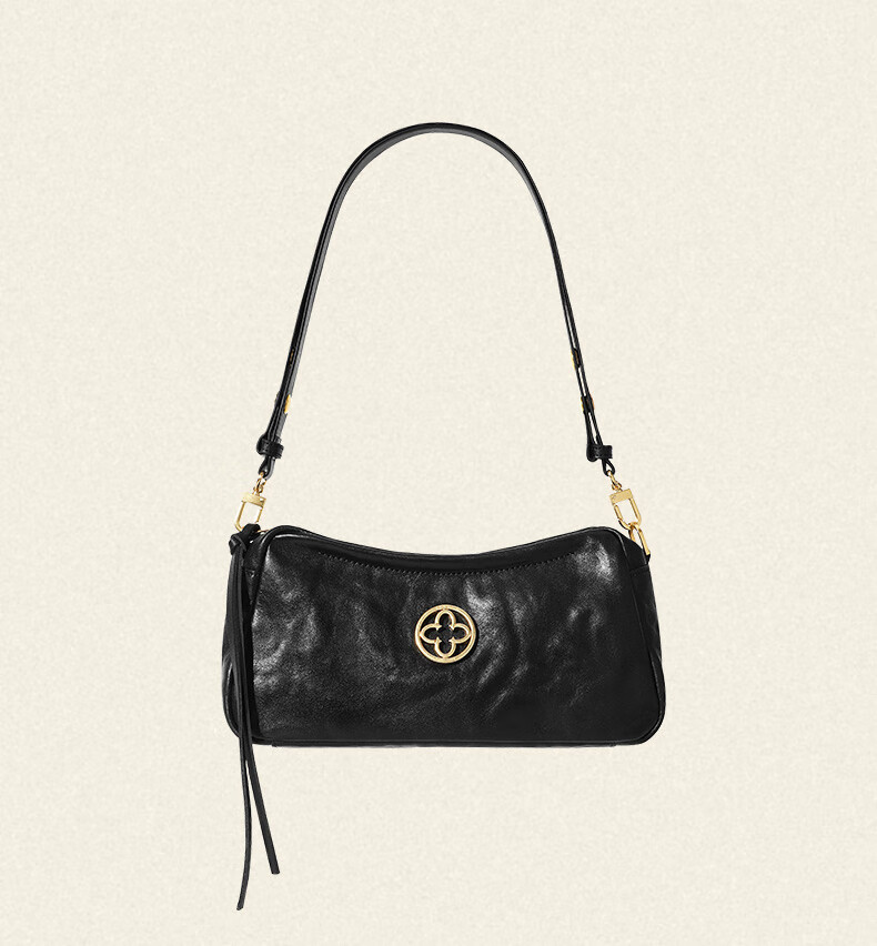 CASSILE Women's Handbag, Tote Bag, Vegetable Tanned Top-Grain Leather, Light Luxury Shoulder Underarm Bag, 520 Gift 17