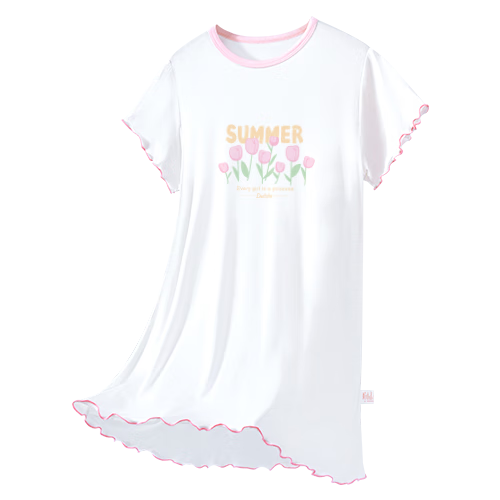 DEESHA Children's Pajamas, Girls' Nightgown, Loungewear, Sleepwear