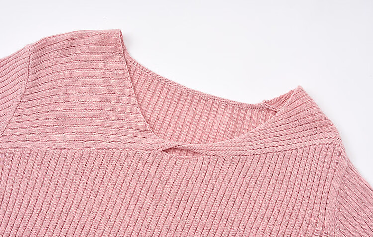 Dme [Light Oxygen 100% Wool] Autumn And Winter Warm Gentle Skin-Friendly Sweater, Hollow Jacquard Knit Top for Wome 4
