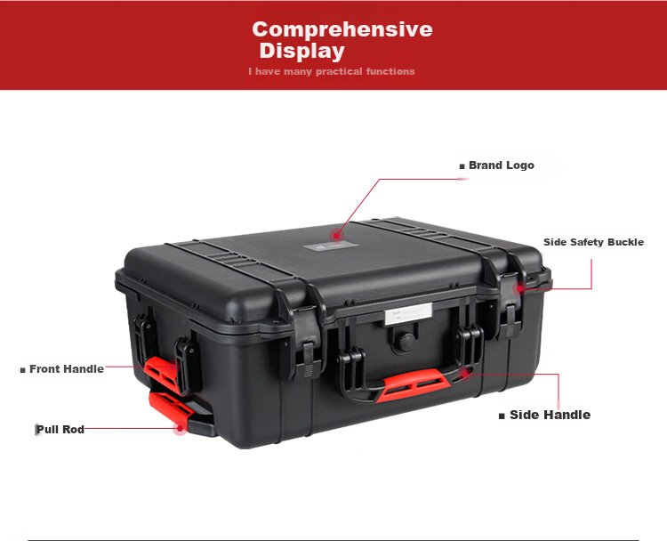EIRMAI R600 Suitable for DJI Mavic Drone Plastic Protective Safety Case Camera Trolley Case DSLR Camera Box Photography Case Waterproof And Moisture-Proof Case with Standard Foam Padding 10