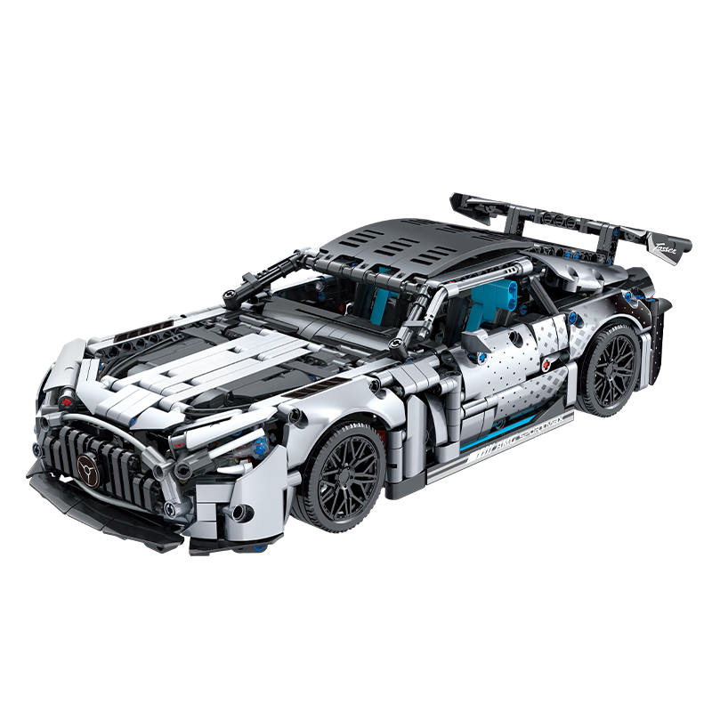 Lianhe Chuangxiang Compatible LEGO Racing Car Building Blocks AMG Sports Car Large Toy for Boys Aged 8-12 Birthday Gift