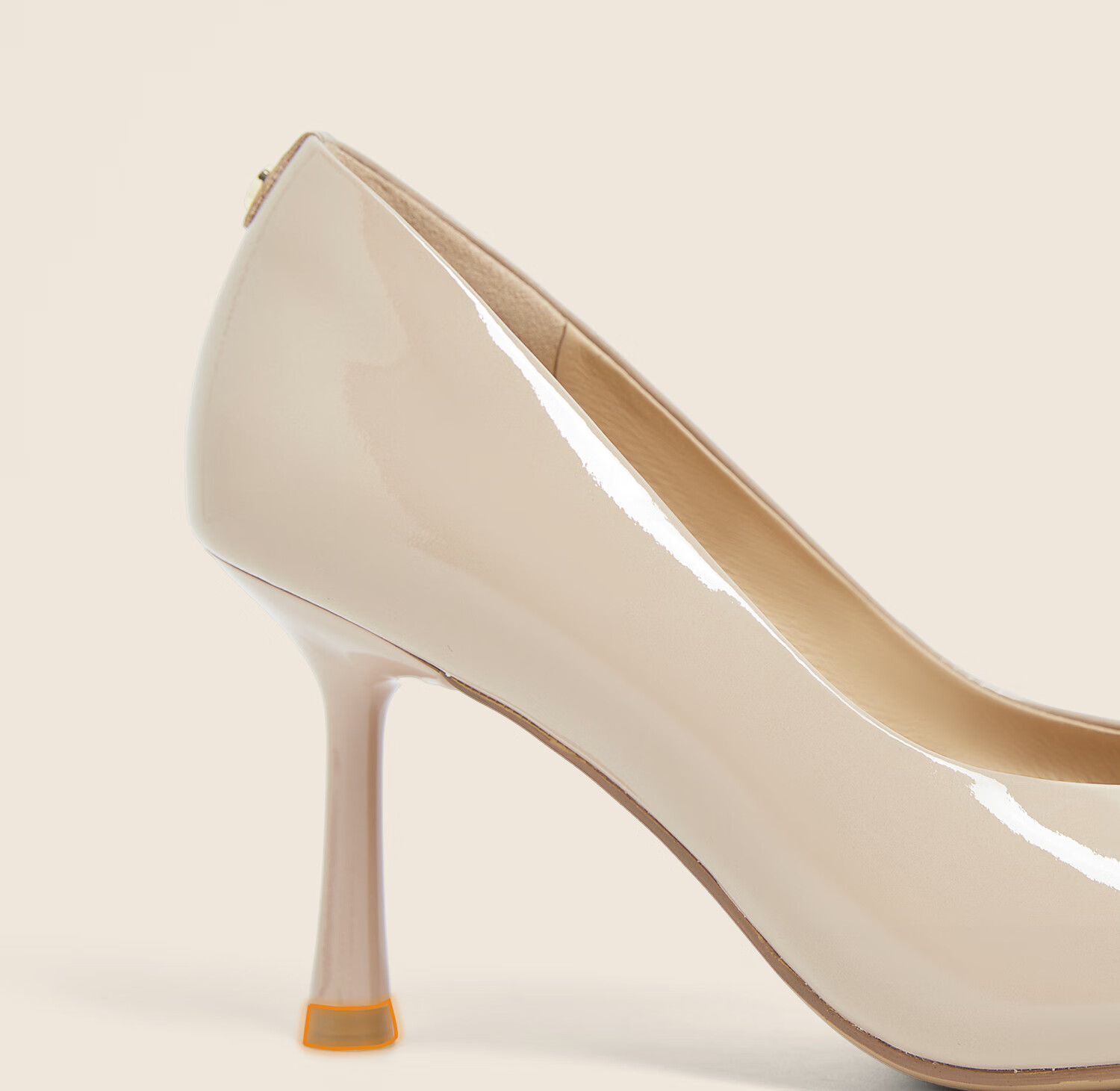 COMELY Celebrity-Inspired High Heels for Women, Spring New Style Nude Elegant Slim Heel Shallow Mouth Pumps, Pink Apricot Color, Size 34 13