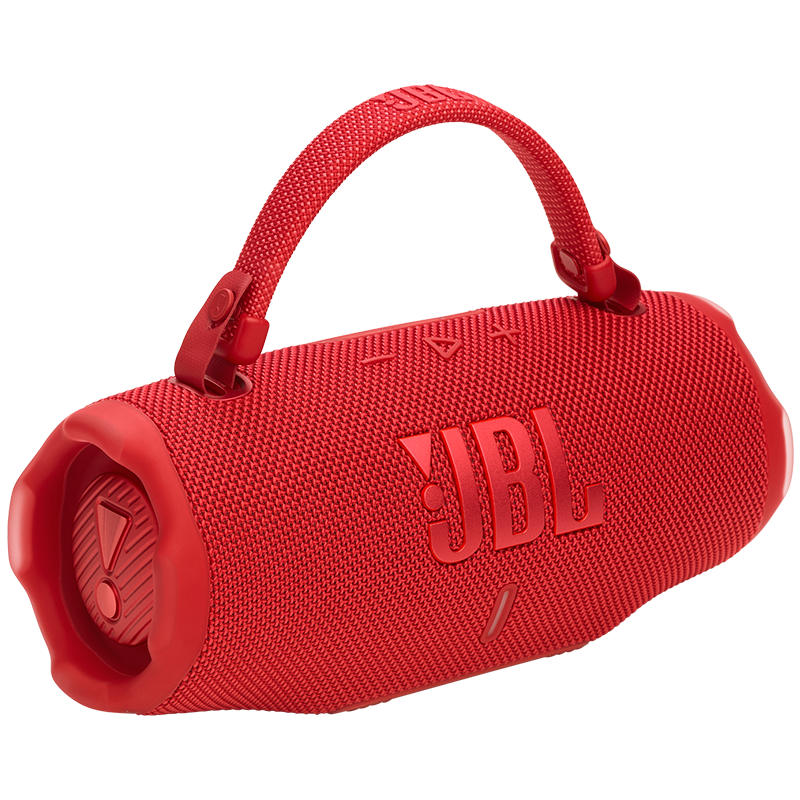 JBL CHARGE6 Music Impact Wave Sixth Generation, Portable Bluetooth Speaker + Subwoofer, Outdoor Waterproof Speaker, Party Linkage, Graduation Gift, Celebration Red