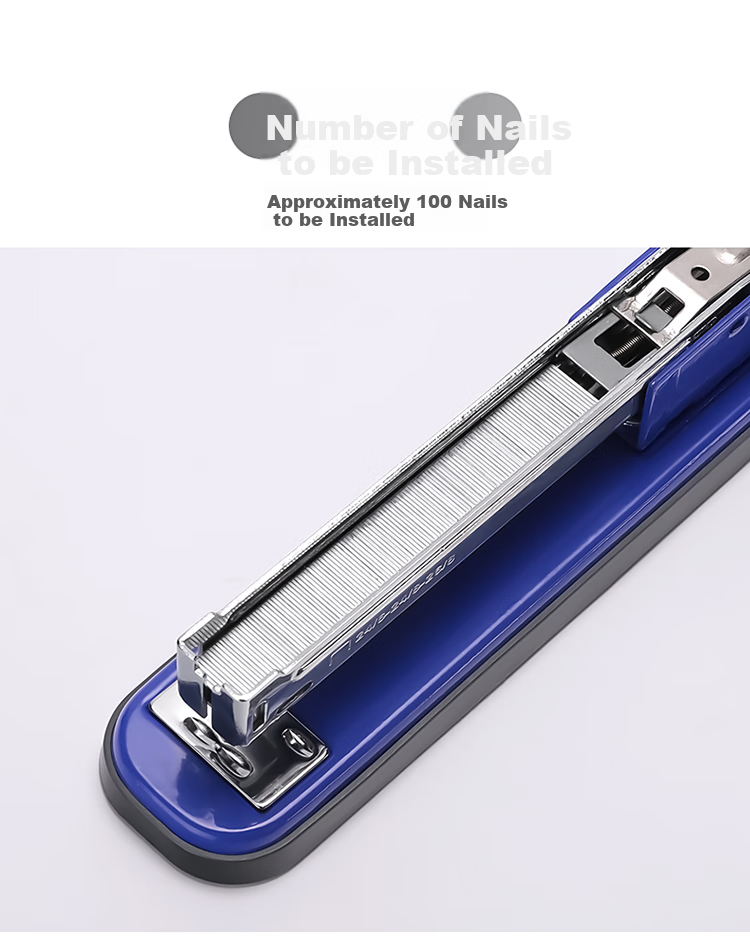SUNWOOD Efficiency King Series, 25-Page Rotatable Stapler, Compatible with 24/6 Staples, Black, P414 4