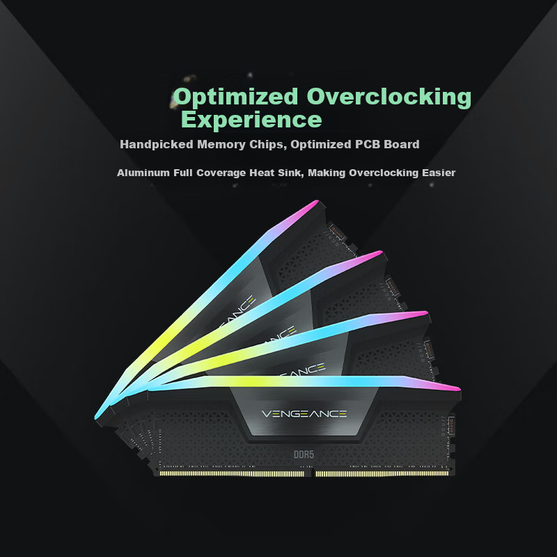 Оперативная память USCORSAIR Vengeance RGB DDR5 32GB (2x16GB) 6000MHz