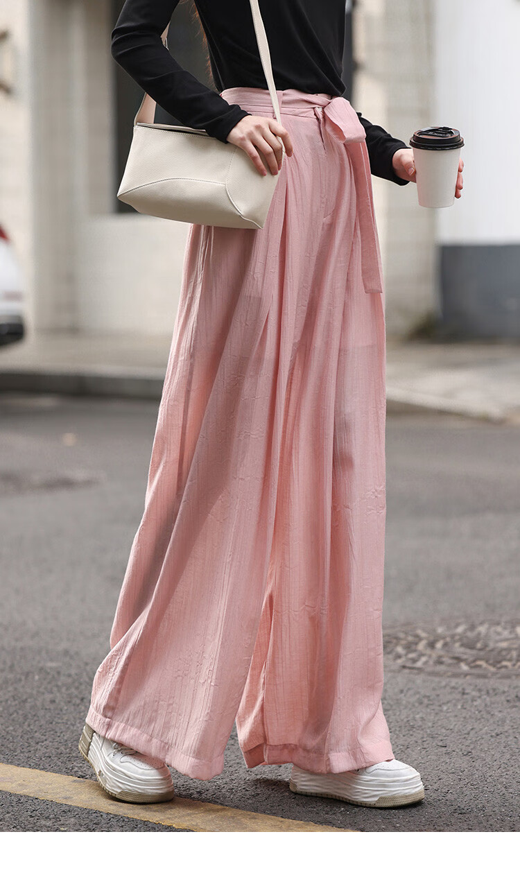 Dme [Lazily Casual Pants] Autumn Style, Relaxed Fit, Textured Design, Versatile Casual Pants for Wome 19