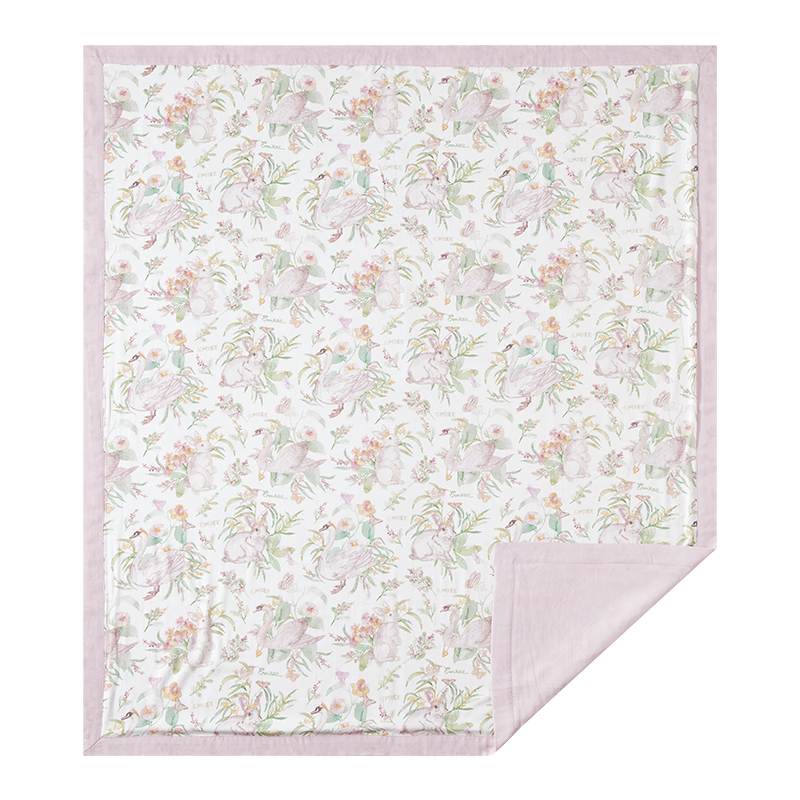 EMXEE Baby Summer Cooling Quilt Children's Four-Season Gauze Blanket Newborn Air Conditioning Quilt Kindergarten Quilt 120*140cm