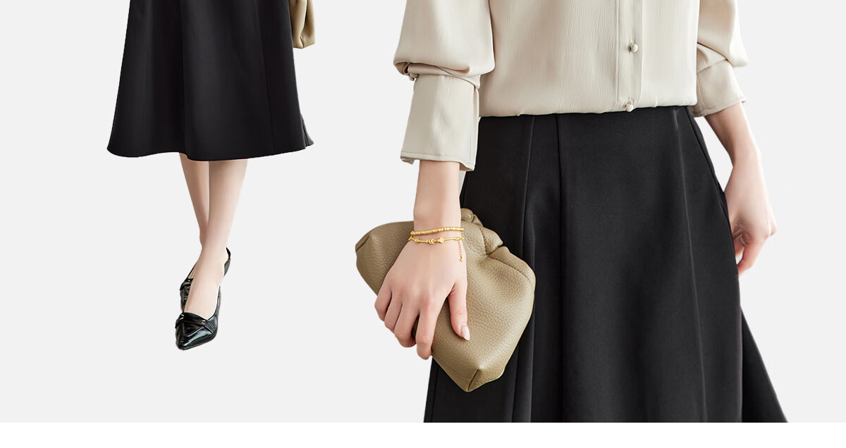 YUZHAOLIN V-Neck Faux Placket Romantic Ruffle Sleeve Long Sleeve Shirt Fashion Casual Work Blouse Y51S015 9