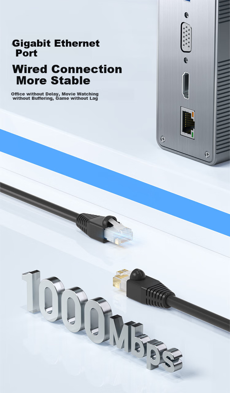 Acer Type-C Vertical Expansion Dock, HDMI/VGA High-Definition Screen Mirroring, 4K Gigabit Ethernet Port Adapter, USB 3.0 Hub, Compatible with IPad And Tablets, Thirteen-In Expansio 8