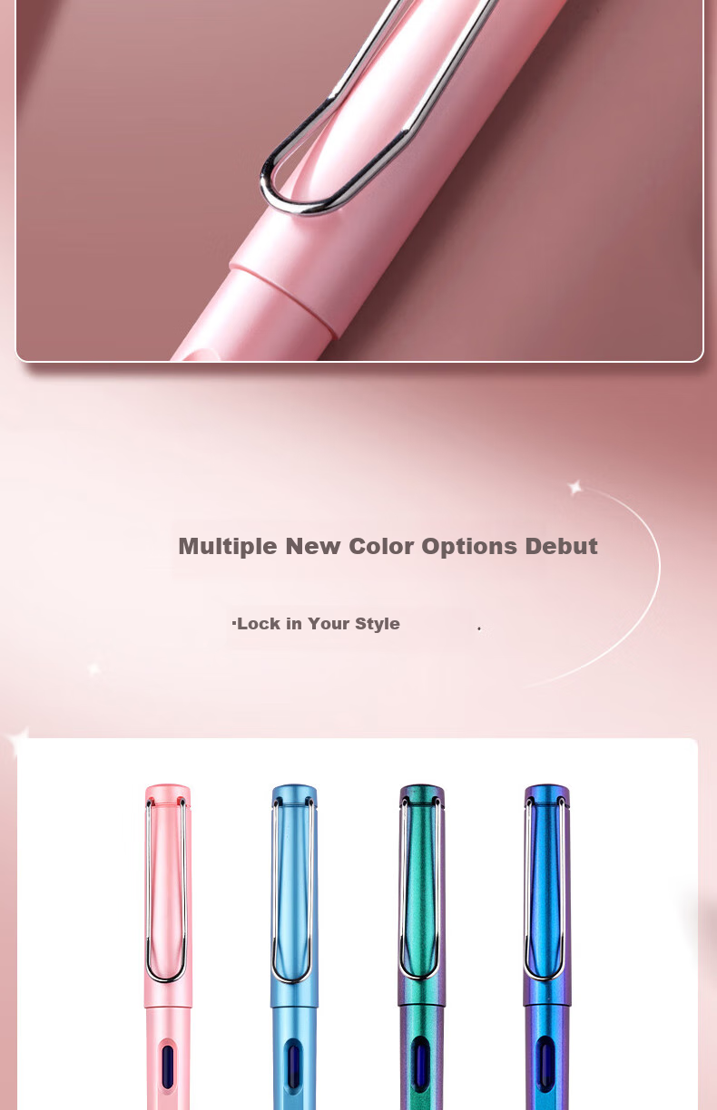 HERO Erasable Fountain Pen, 369 Ergonomic Design for Third-Grade Students, Heat-Sensitive Easy-Erase Ink Pen for Boys And Girls (2 Ink Cartridges + Pen Filler), Jade Orange 4