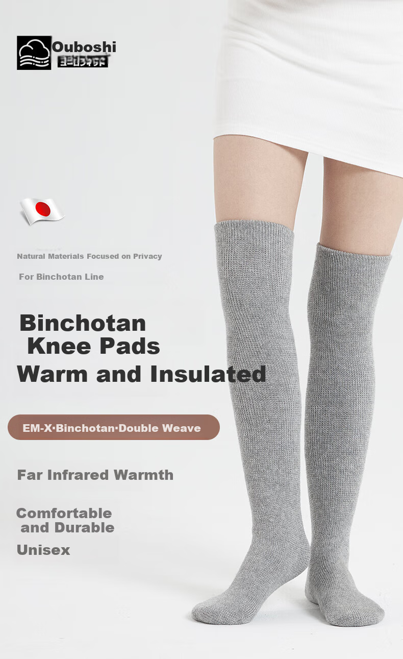 AURBOSHI Japanese Autumn And Winter Warm Knee Brace for Meniscus Injury, Non-Slip Anti-Fall Cold Legs Protection for Elderly Men And Wome 1
