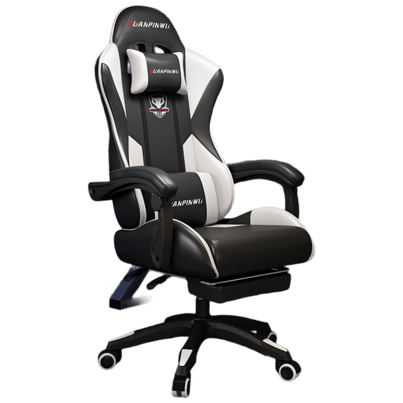 Quanpinwu Gaming Chair, Computer Chair for Men, Comfortable for Long Sitting, Office Chair, Reclining, Dormitory Ergonomic Chair, Height Adjustable, Gaming Seat