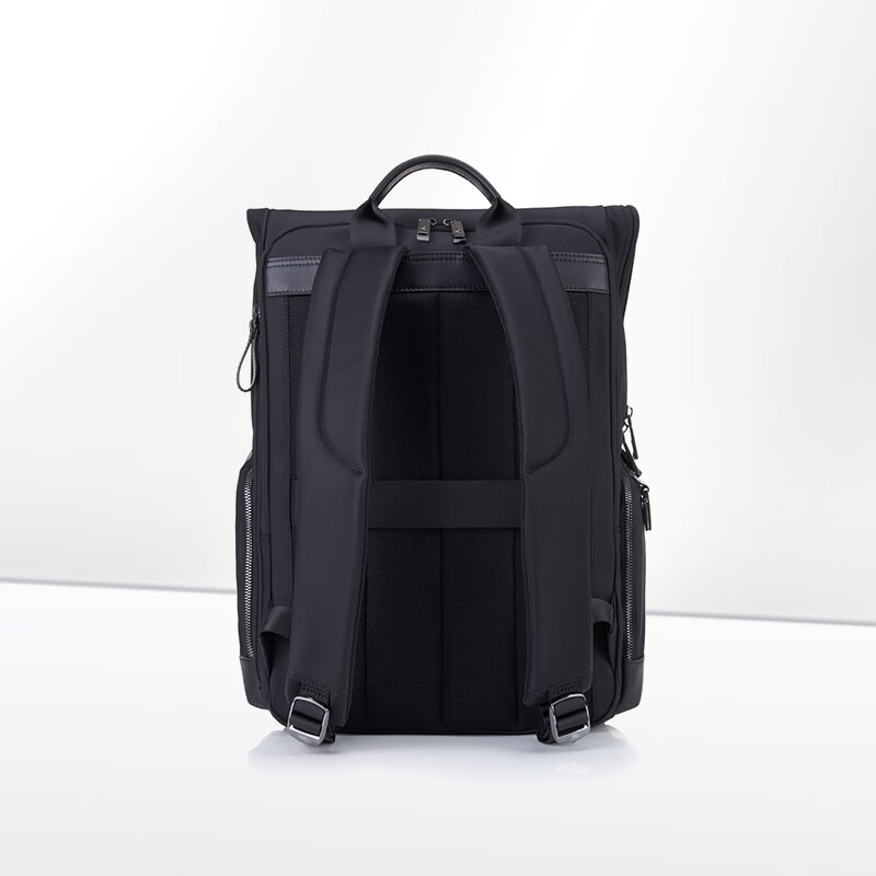 新秀丽（Samsonite）男士双肩包16英寸电脑包大容量通勤背包高端商务背包TO0黑色