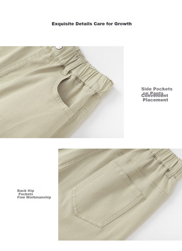 BALABALA Children's Clothing, Boys And Girls Pants, Baby Spring Outfit 2025, Carrot Pants Style Versatile, 208125108212 7