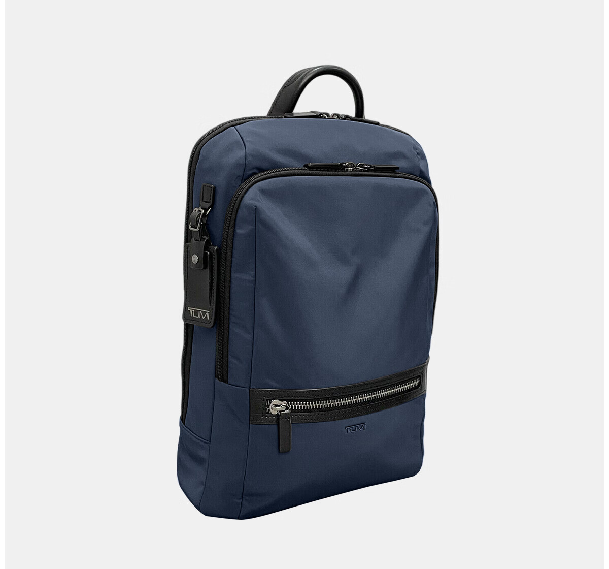 TUMI MONROE Men's Backpack, Simple Commuter Laptop Bag, Lightweight Material, Navy Blue, Father's Day Gift 3