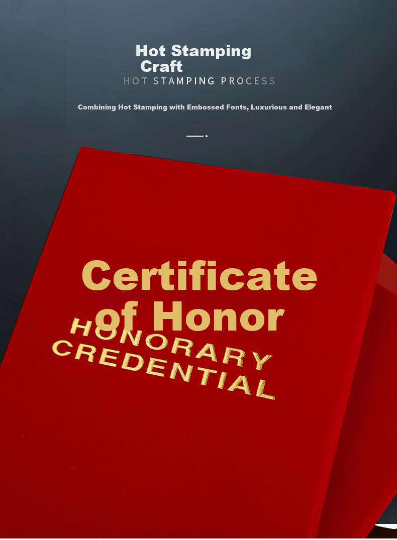 Youxueku Large 12K Honor Certificate, Award Certificate, Diploma Certificate Cover, Velvet Classic Style 10-Pack [With 12 Inner Pages], Mid-Autumn Festival Gift 4