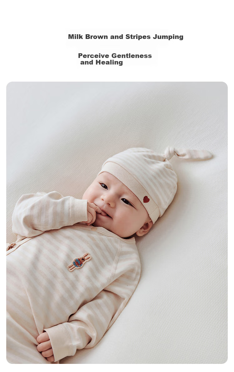 Babylove Newborn Onesie Spring And Autumn Style, Pure Cotton Monk Robe, Baby Clothes, Newborn Infant Bodysuit, Colorful Cotton Romper 5