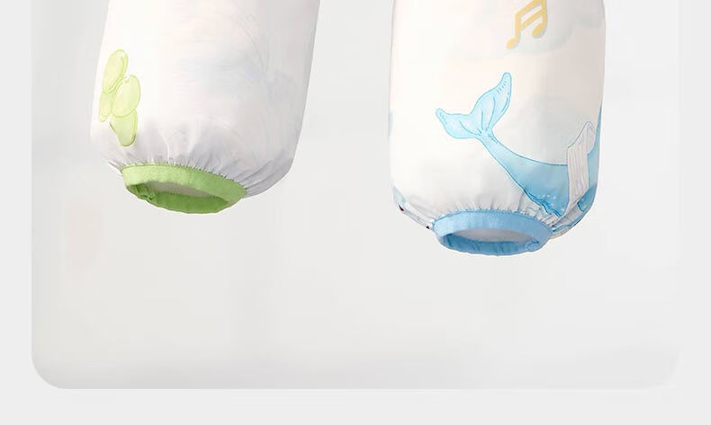 Babycare Children's Sleeves Baby Girls Cute Waterproof Oil-proof Toddler Arm Protectors Infant Sleeve Covers Green Melody M 2