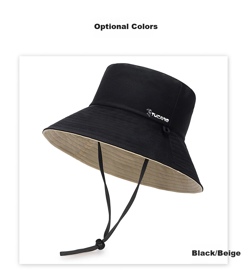 TUCANO Sun Protection Hat for Women, Summer Outdoor Sun Hat, Reversible Fisherman Hat, Face-Covering UV Protection Hat for Wome 6