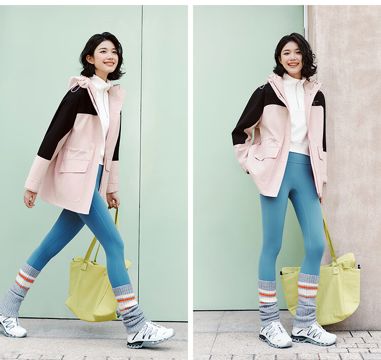 Semir Urban Protective Clothing | China National Geographic Series Women's Spring Jacket, Triple Protection Windproof Coat 101125108017 12