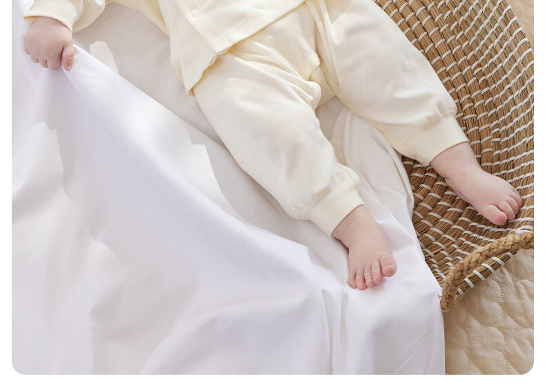 Huanxixiaoxiong Baby Spring and Autumn Two-Piece Set Infant Pure Cotton High-Waist Belly Protection Seamless Children's Autumn Clothes and Pants 41