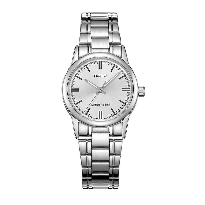 CASIO Women's Watch, Simple Analog Steel Strap with Small Dial, Quartz Ladies' Watch [Valentine's Day Gift] LTP-V005D