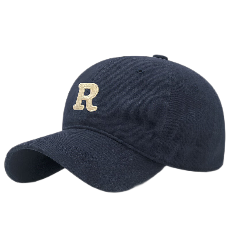 Jiancai Baseball Cap for Men And Women, Trendy Versatile Outdoor All-Season Sports Fishing Sun Hat, Simple Letter Sun Visor Cap
