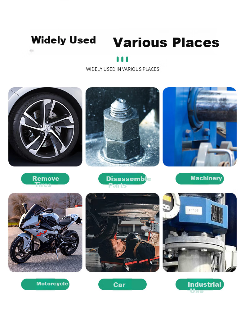 Baolian Car Tire Wrench, L-Shaped Extendable Detachable Socket, 17/19/21/23 Hexagonal Sleeve, Auto Repair Tool Wrench 8