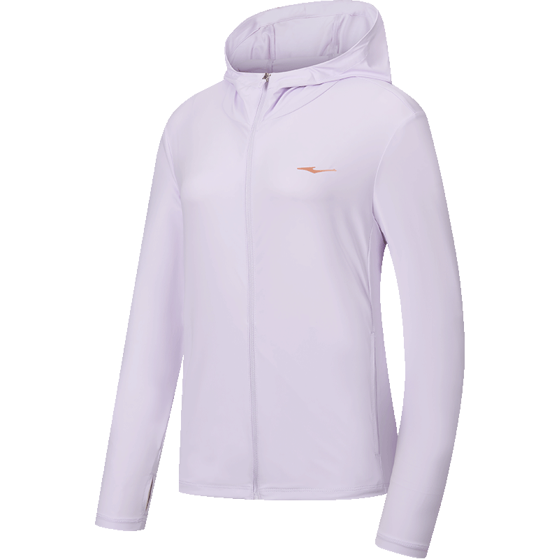 ERKE UPF100+ Sun Protection Jacket for Women, Summer Lightweight Coat, Cool-Feeling Quick-Dry Sports Outerwear