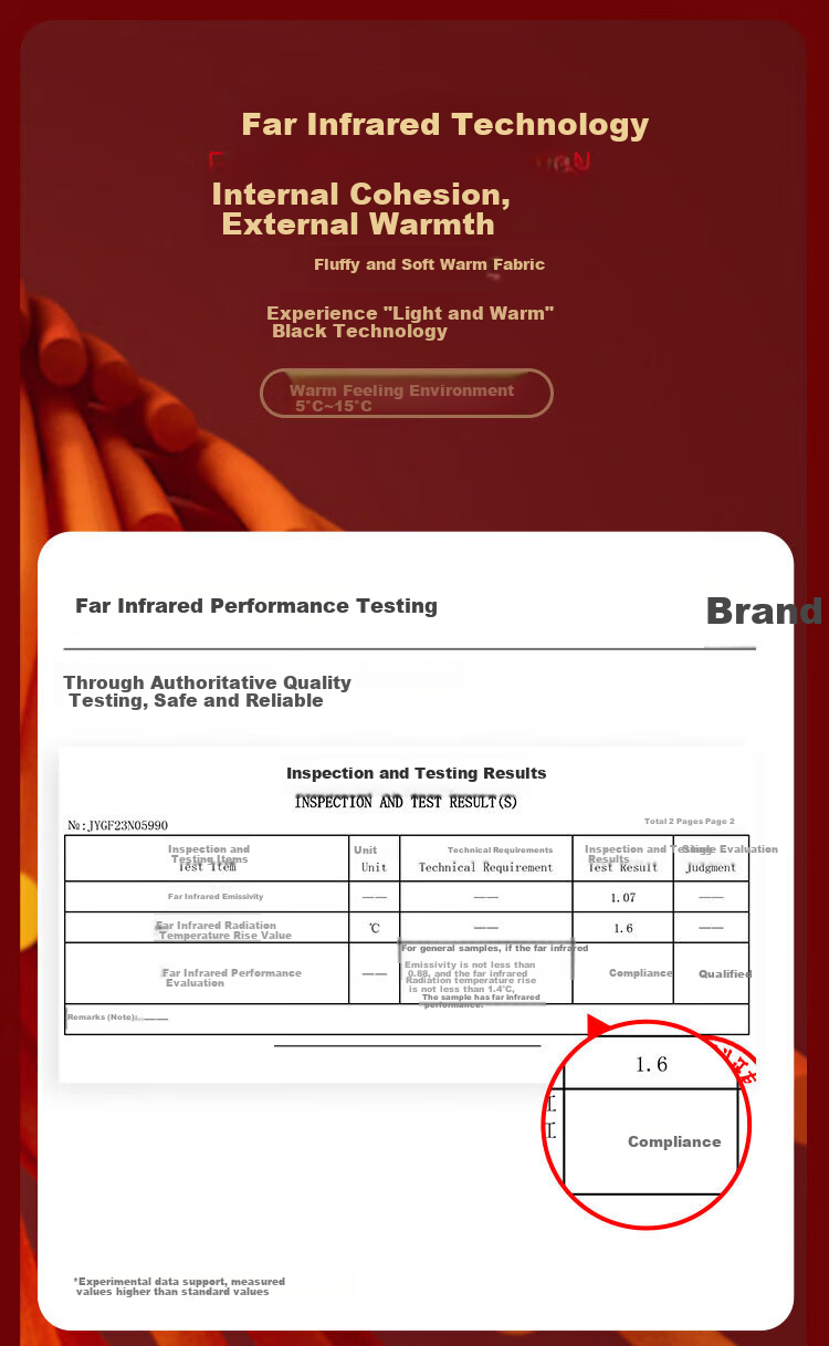 Hengyuanxiang [Winter Bestseller] Qiji Red Zodiac Year Horse Year Women's Thermal Underwear, Festive Round Neck Solid Color Cotton Set 6