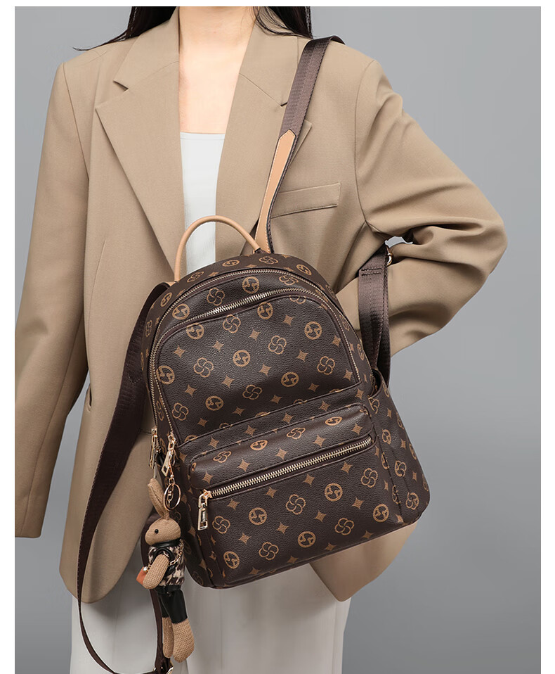 Aiqinghai Backpack for Women, Lightweight Luxury Fashionable Brand Travel Bag, Business Trip Sports Lightweight Birthday Gift 3