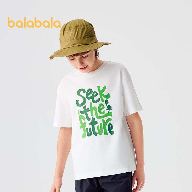 BALABALA Children's Short-Sleeve T-Shirt for Boys And Girls, Baby Summer Wear, Moisture-Wicking And Quick-Drying Top 208225117219