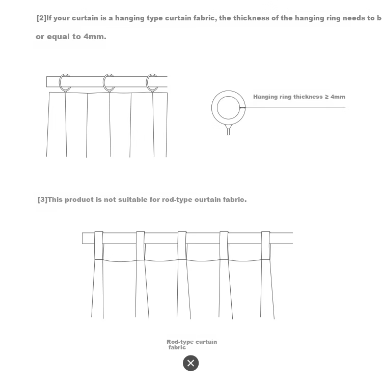 Aqara Smart Curtain Companion E1 with Voice Control, Integrated into Apple HomeKit Track Versio 19