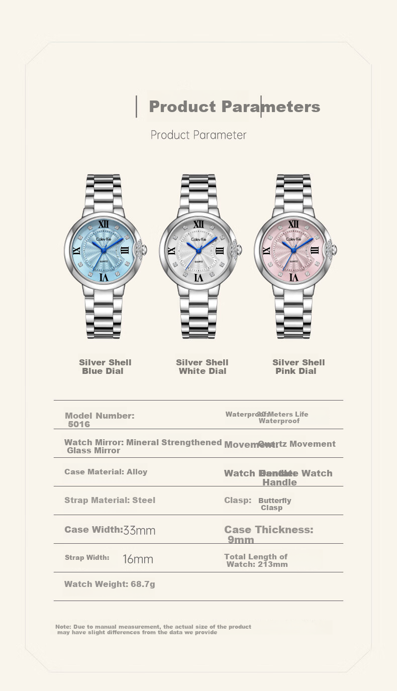Colevkie Women's Watch, New 2026 Model for Women, Top Ten Luxury Niche High-End Brand Watch, Birthday Gift for Wome 4